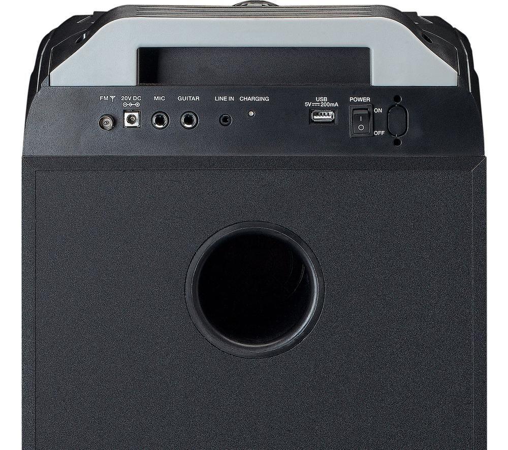 Altavoz para fiestas Bluetooth LENCO PA-260 - Negro