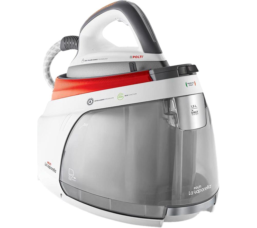 POLTI La Vaporella XM84C Steam Generator Iron - Grey, White & Red