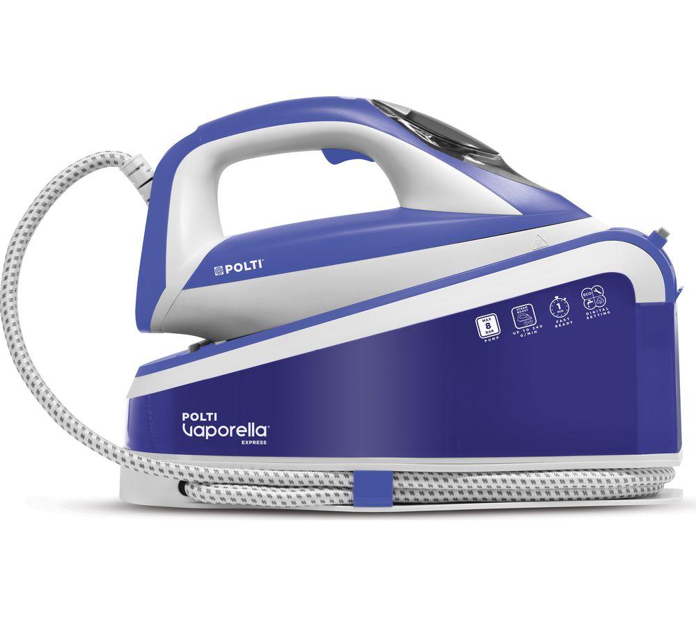 POLTI Vaporella Express VE30.30 Steam Generator Iron - Blue & White