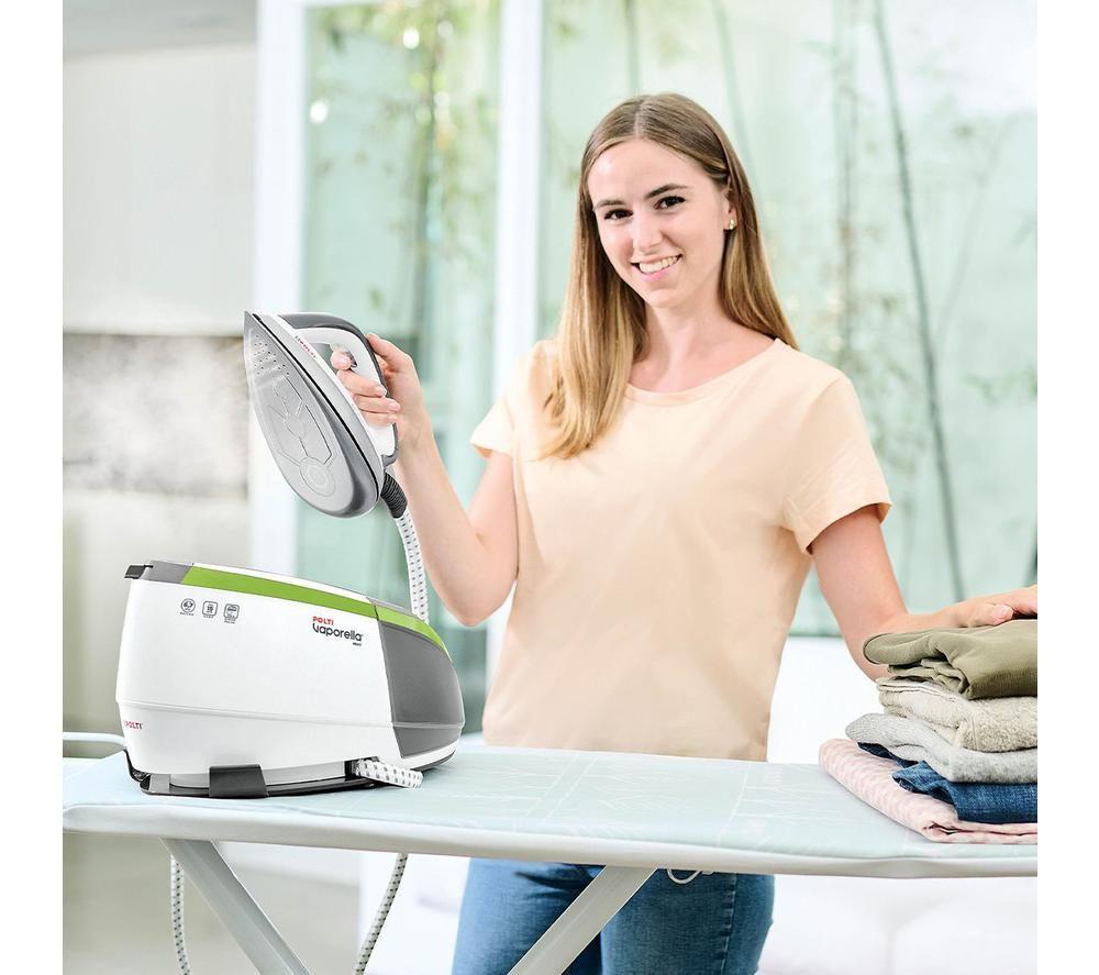 POLTI Vaporella Next VN18.45 Steam Generator Iron - White, Grey & Green