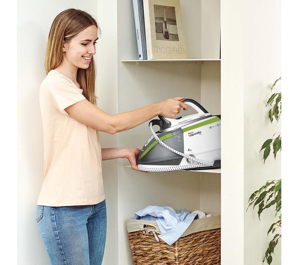 POLTI Vaporella Next VN18.45 Steam Generator Iron - White, Grey & Green