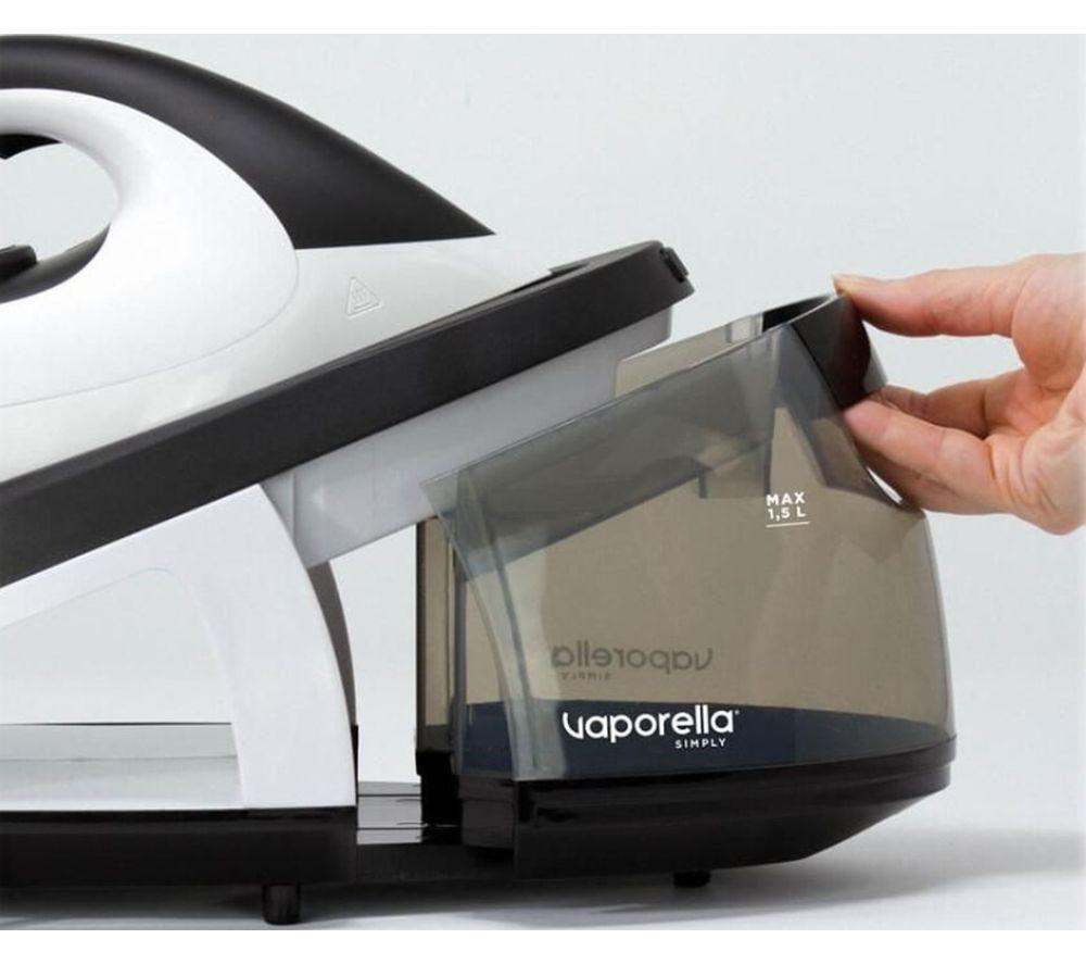 POLTI Vaporella Simply VS20.20 Steam Generator Iron - Black & White