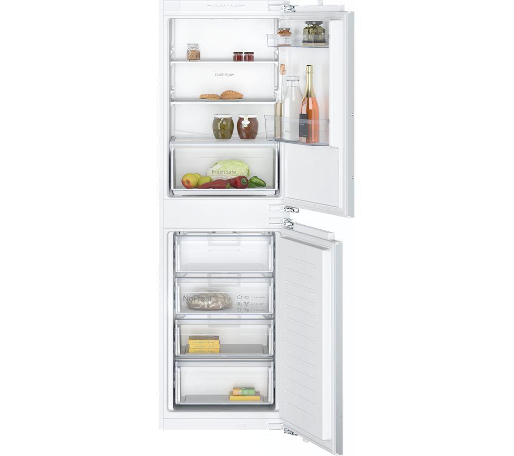 NEFF N30 KI7851FE0G Integrated 50/50 Fridge Freezer - Fixed Hinge