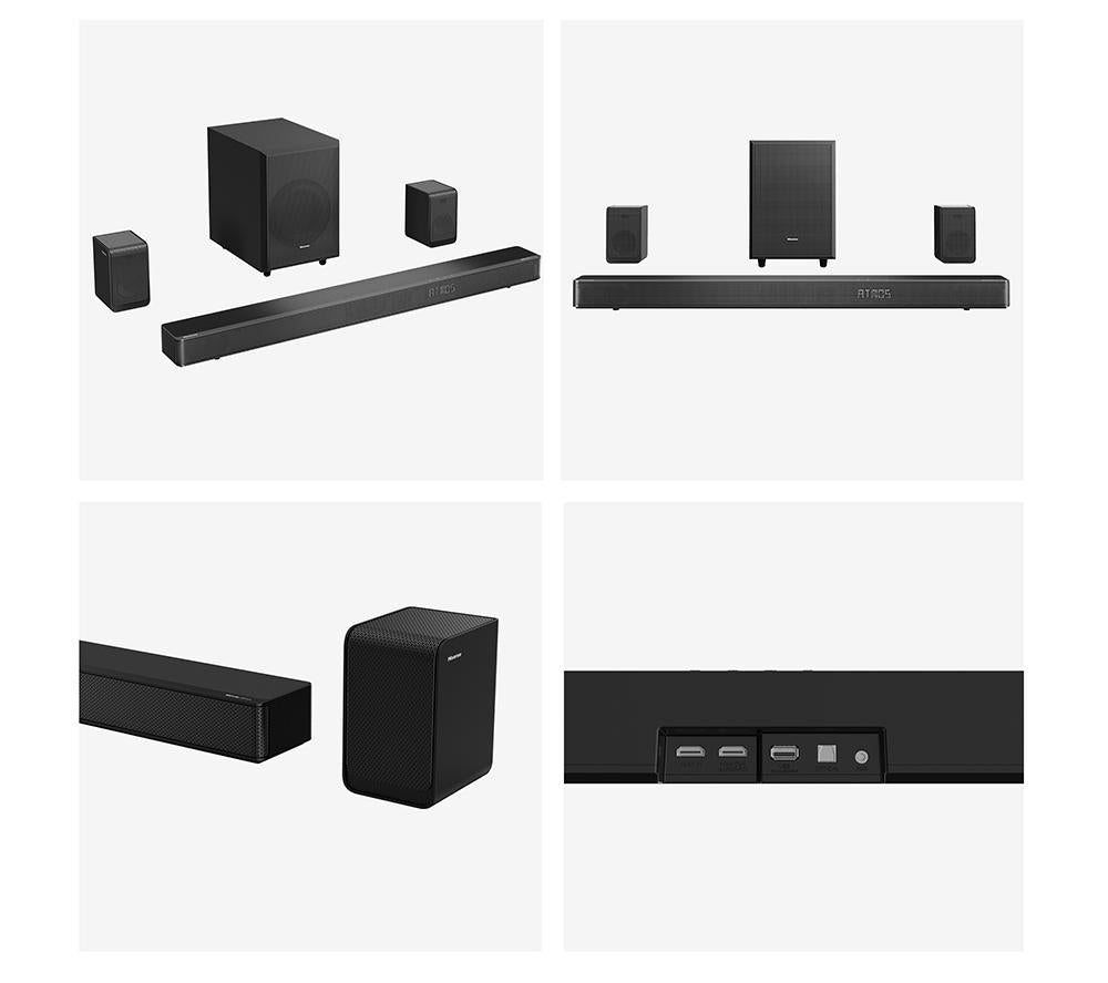 HISENSE AX5125H 5.1.2 Wireless Sound Bar with Dolby Atmos & DTS Virtual:X