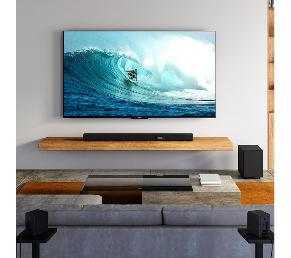HISENSE AX5125H 5.1.2 Wireless Sound Bar with Dolby Atmos & DTS Virtual:X