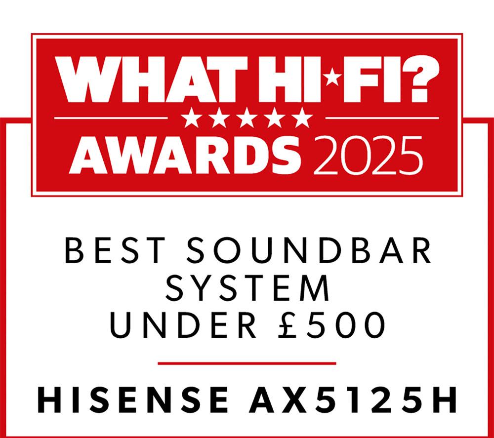 HISENSE AX5125H 5.1.2 Wireless Sound Bar with Dolby Atmos & DTS Virtual:X
