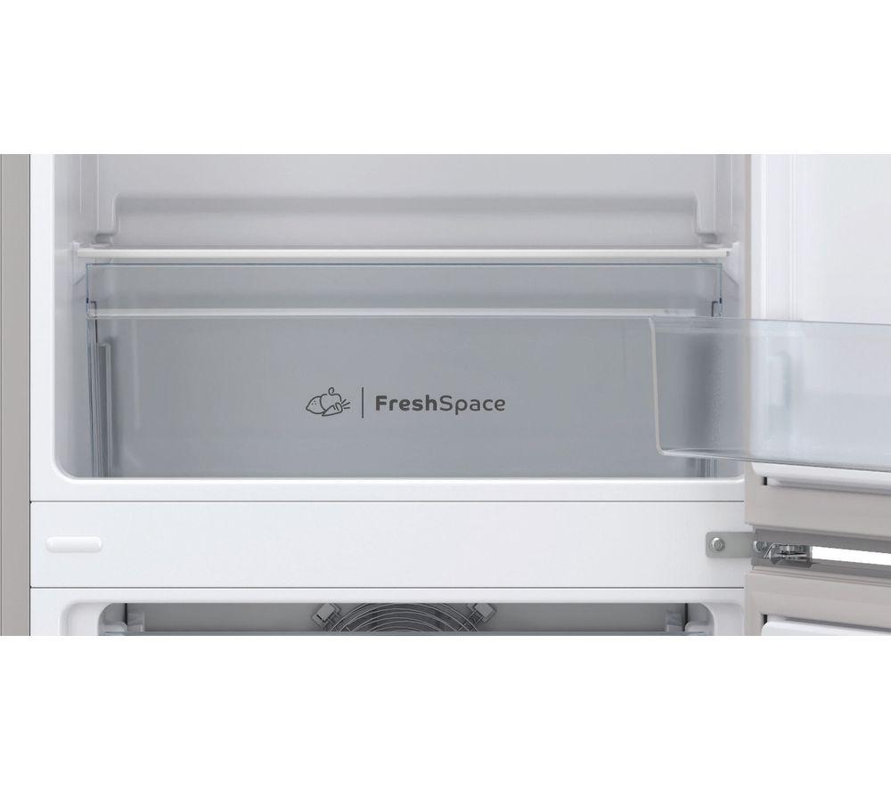 INDESIT Low Frost IB55 732 S UK 50/50 Fridge Freezer - Silver
