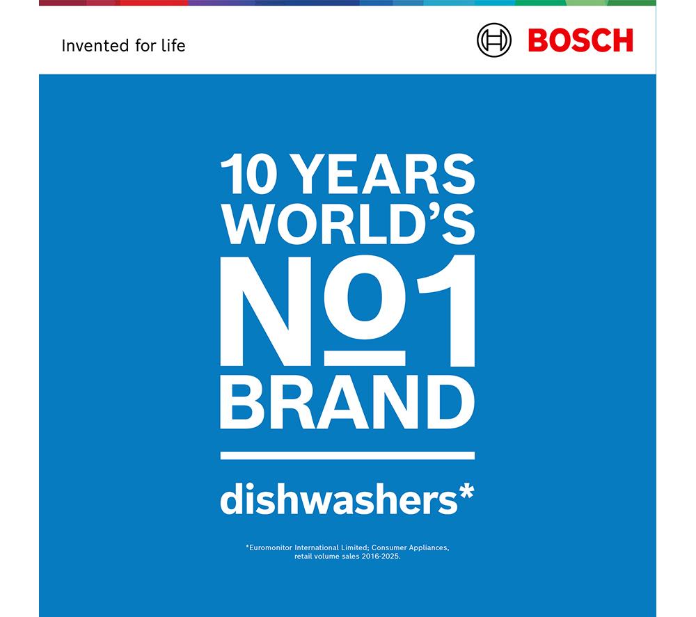 BOSCH Series 4 SMV4ECX23G Full-size Fully Integrated WiFi-enabled Dishwasher