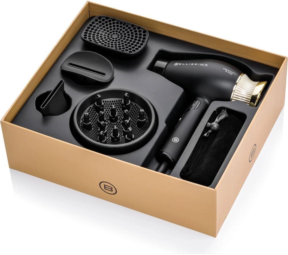 BELLISSIMA ITALIA Creativity 4 You Hair Dryer - Black & Gold