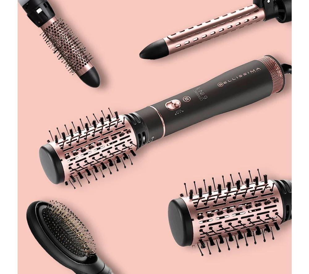 BELLISSIMA Italia Ceramic 6 In 1 Hair Styler - Black & Gold