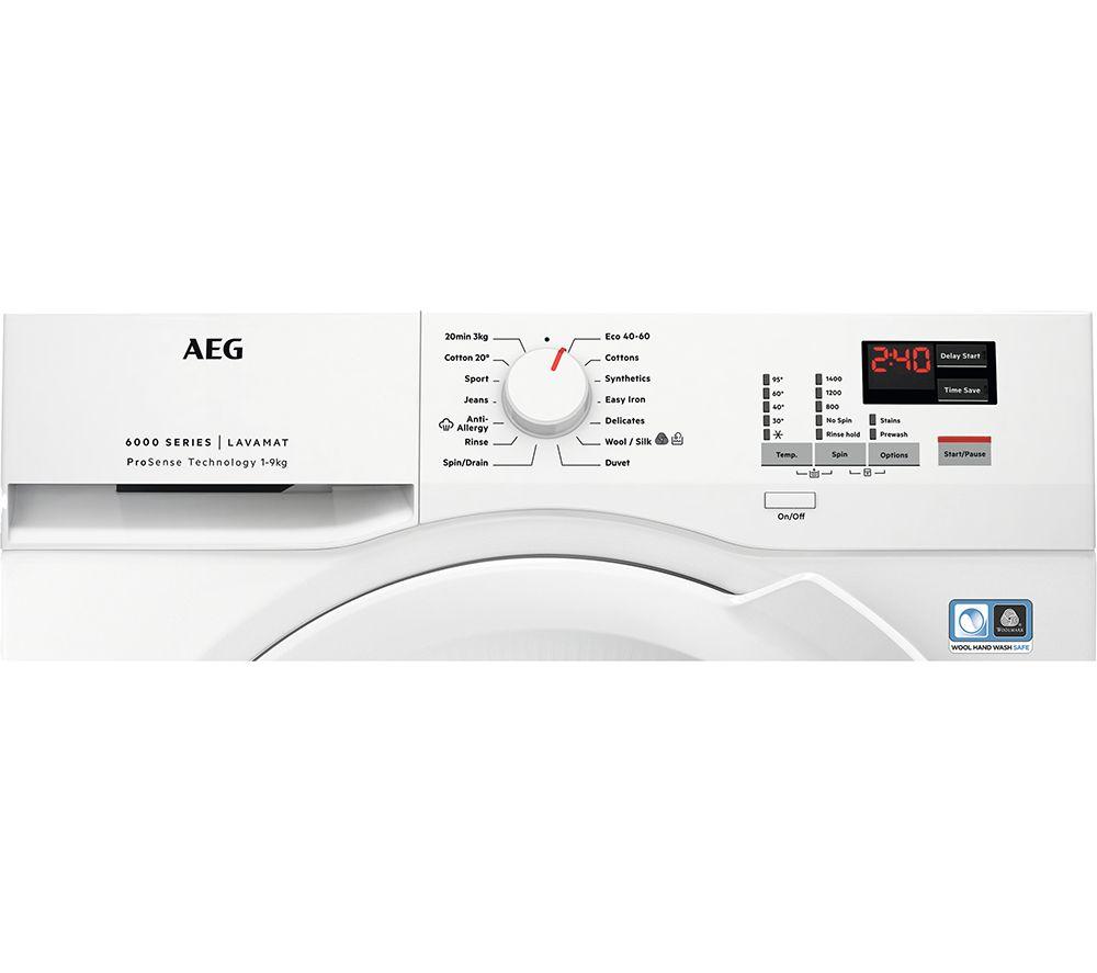 Lavadora AEG L6FBK941B 9 kg 1400 rpm - Blanca