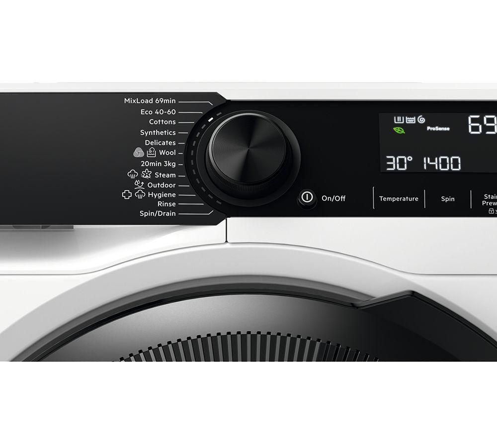 AEG 7000 Series ProSteam LFR741144B 11 kg 1400 Spin Washing Machine - White