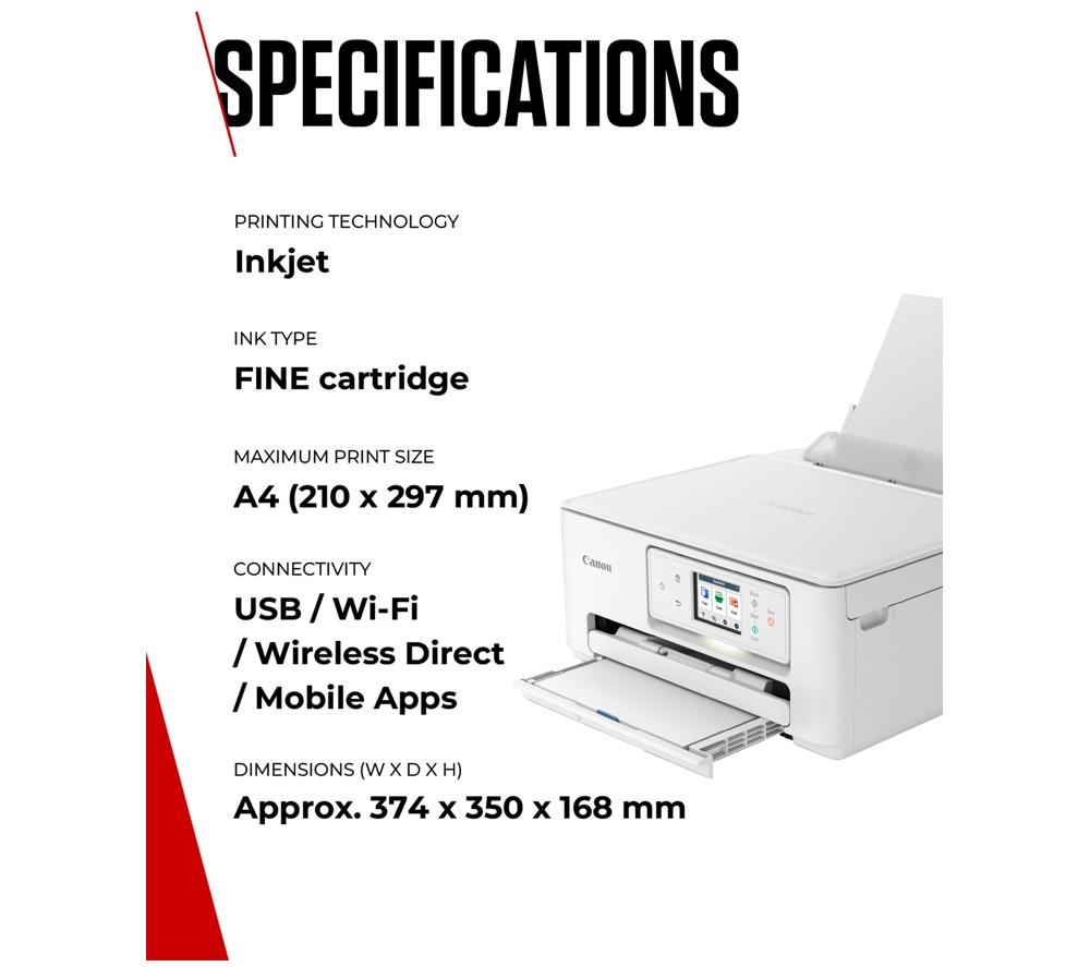 CANON PIXMA TS7650i All-in-One Wireless Inkjet Printer
