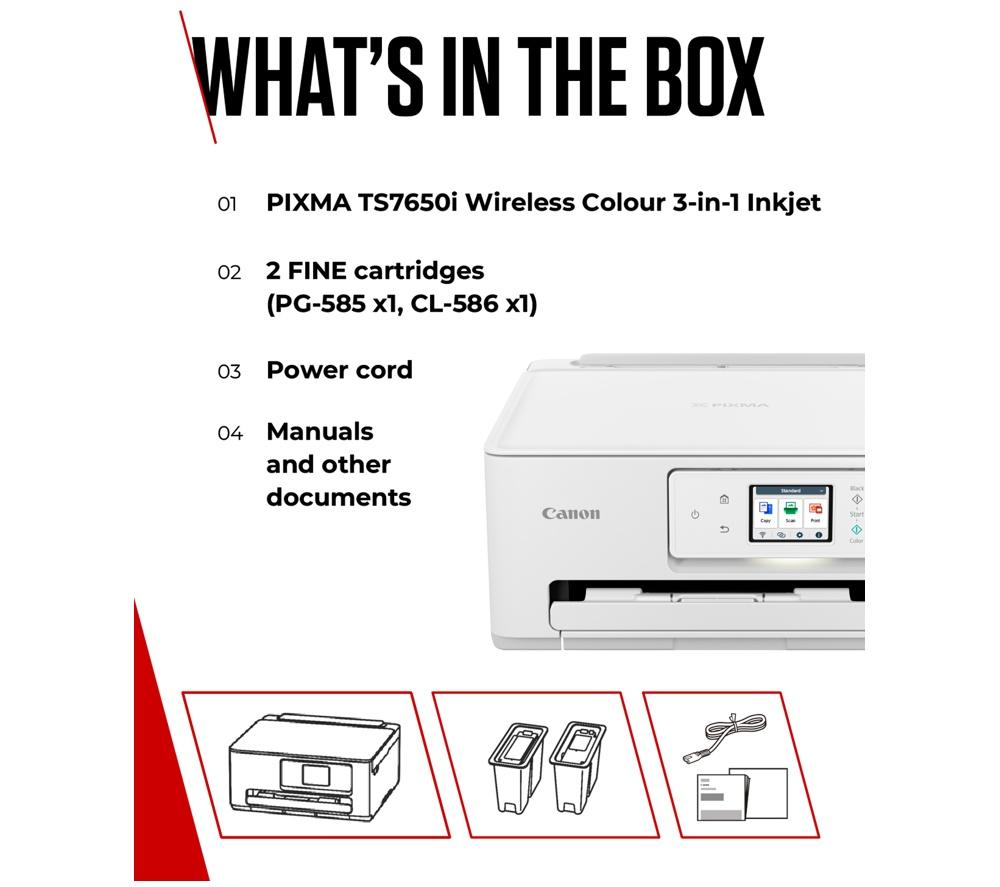 CANON PIXMA TS7650i All-in-One Wireless Inkjet Printer