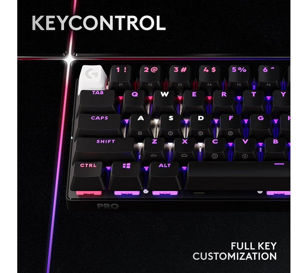 LOGITECH PRO X 60 LIGHTSPEED Wireless Gaming Keyboard - Black