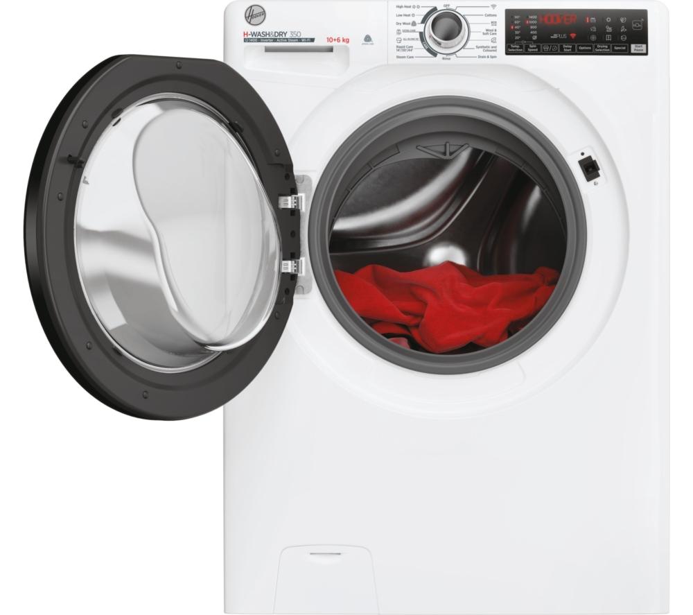 HOOVER H Wash 350 H3DPS41066TAMB80 Lavadora secadora conectada por WiFi de 10 kg - Blanca