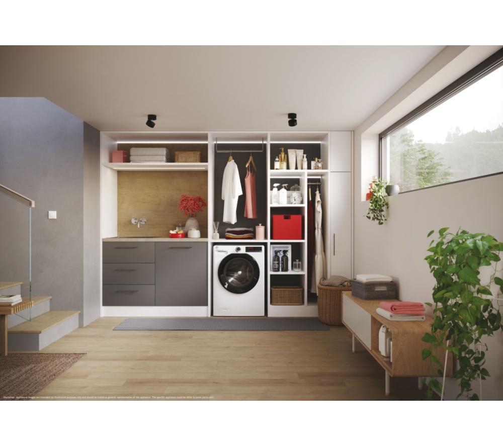 HOOVER H Wash 350 H3DPS41066TAMB80 Lavadora secadora conectada por WiFi de 10 kg - Blanca
