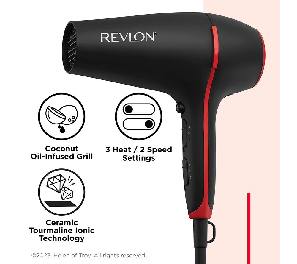 REVLON Smoothstay Hair Dryer - Black