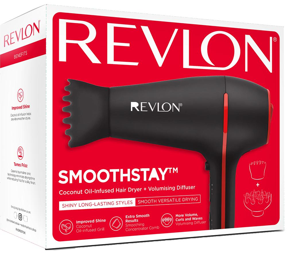 REVLON Smoothstay Hair Dryer - Black