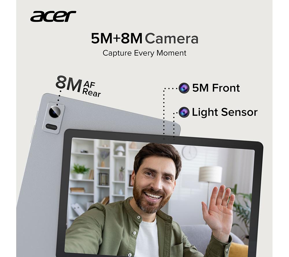 Tablet ACER ACTAB1125 de 10,95" - 64 GB, Negro