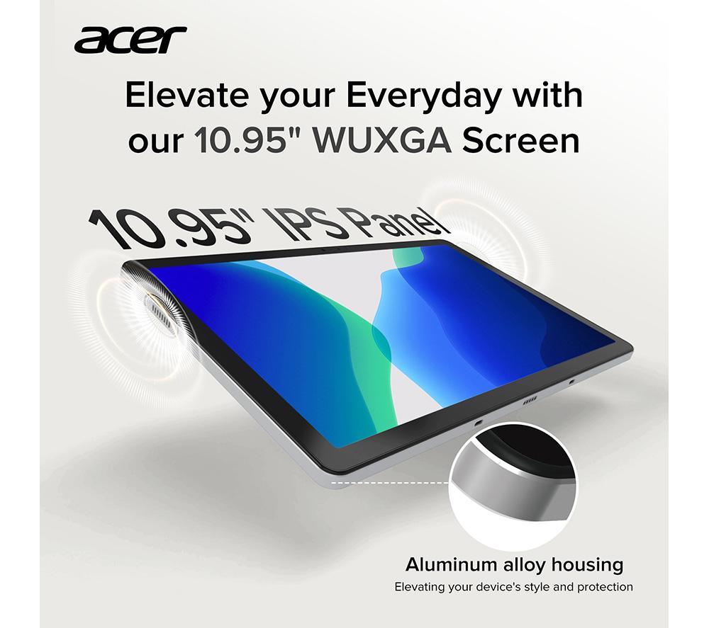 Tablet ACER ACTAB1125 de 10,95" - 64 GB, Negro