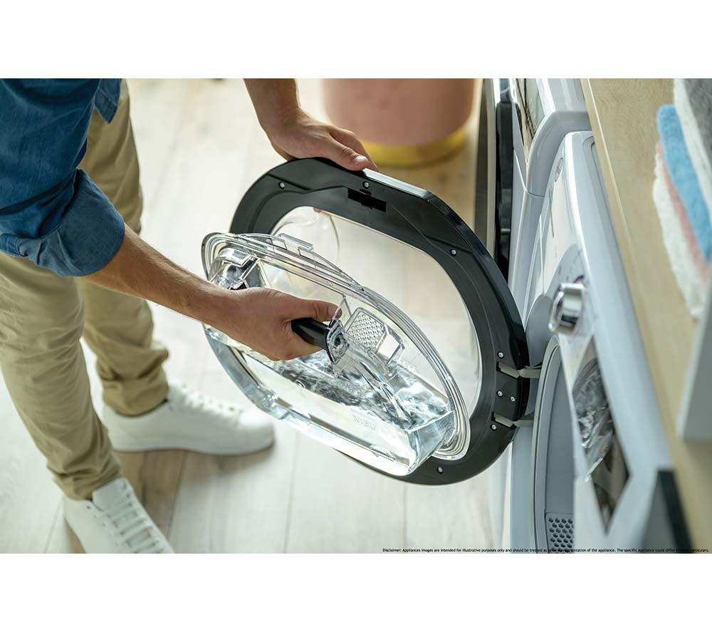 Secadora de bomba de calor HOOVER H-Dry 350 HRE H9A3TE-80/N de 9 kg con WiFi - Blanca