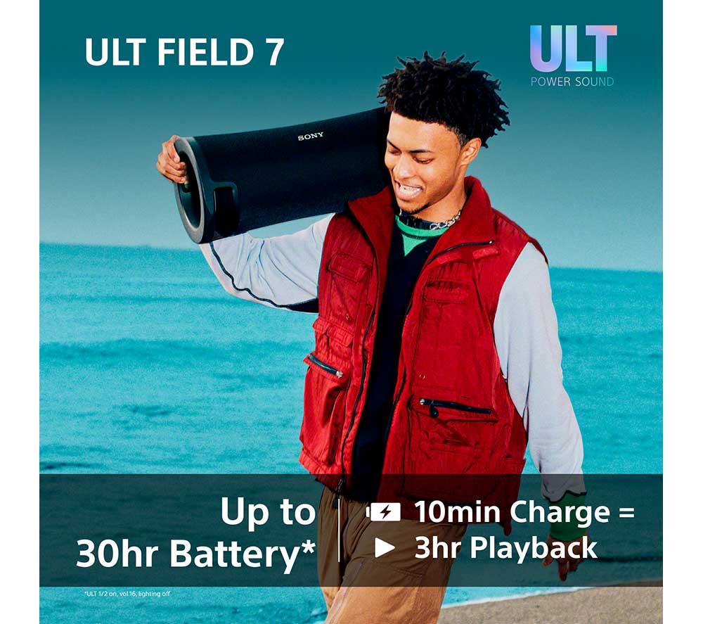 SONY ULT FIELD 7 Portable Bluetooth Speaker - Black