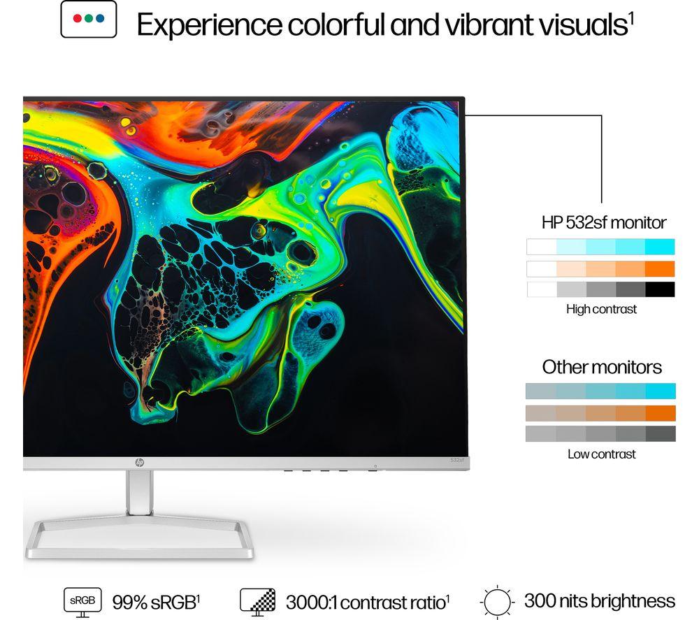 HP Series 5 532sf Full HD 32" IPS LCD Monitor - Black