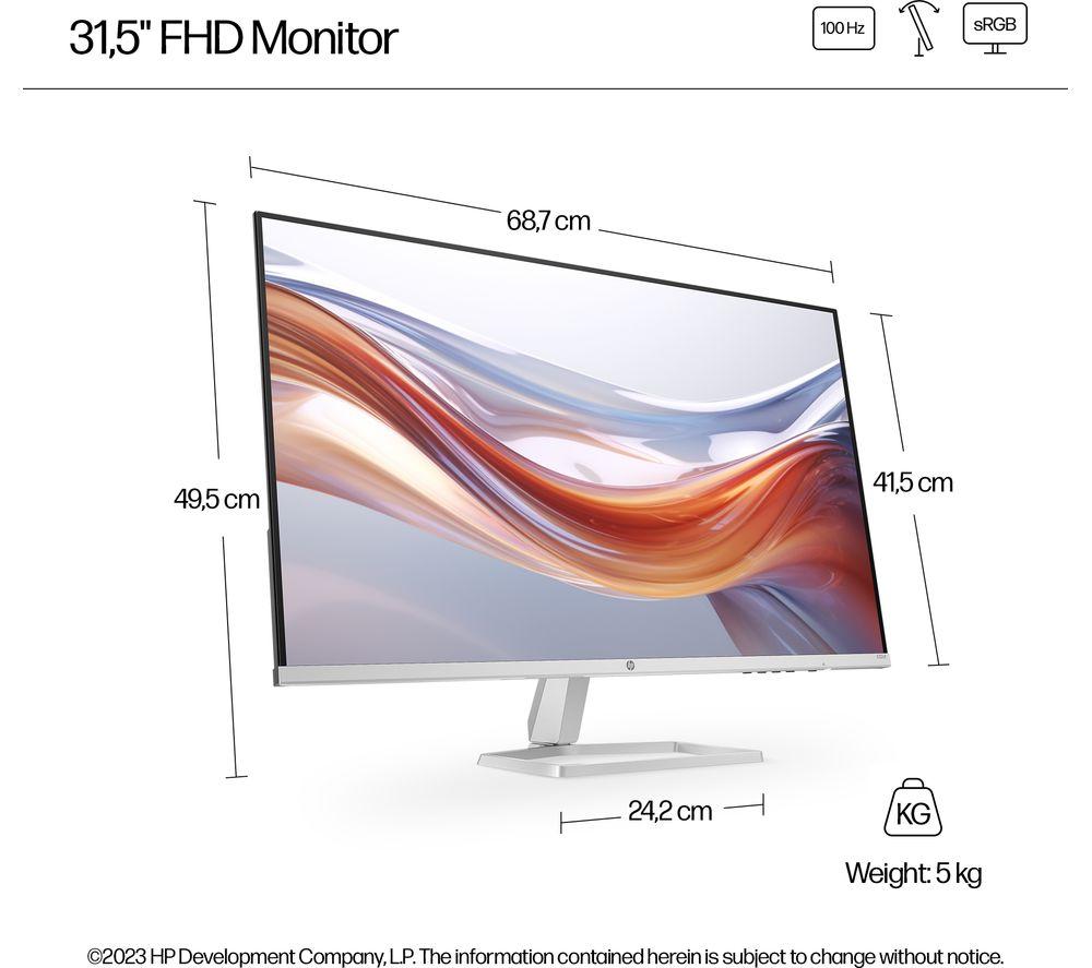 HP Series 5 532sf Full HD 32" IPS LCD Monitor - Black
