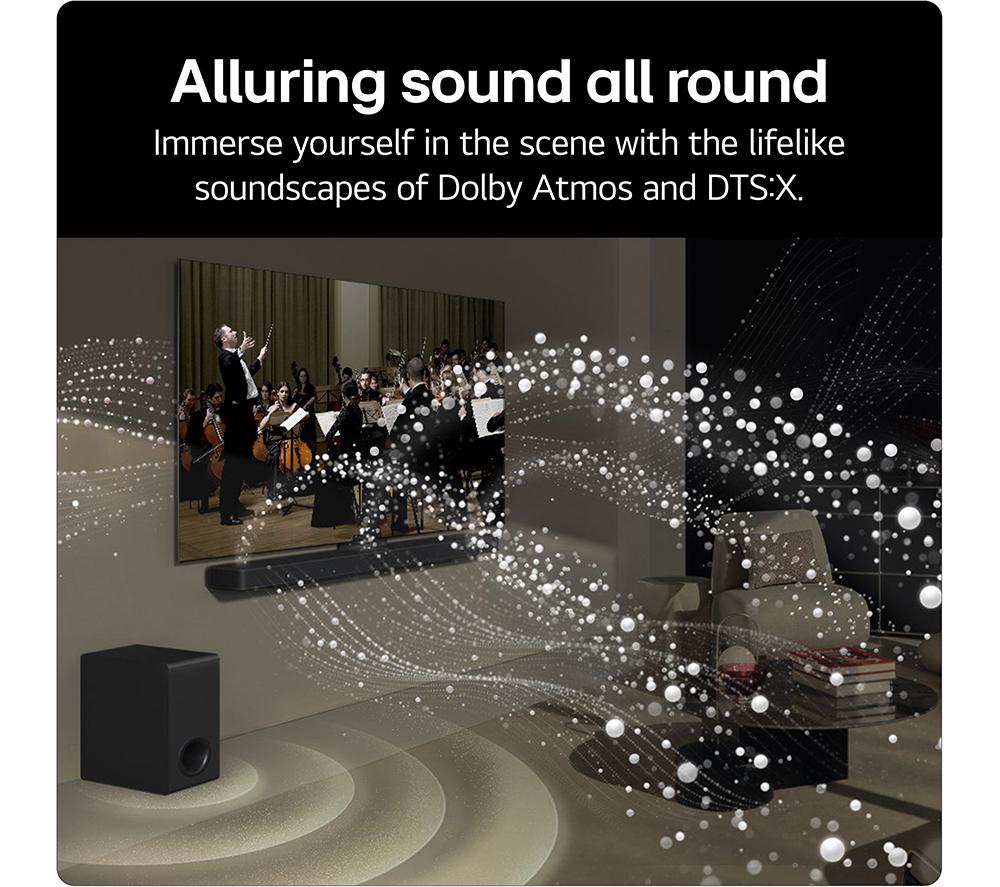 LG US77TY 3.1.3 Wireless Sound Bar with Dolby Atmos