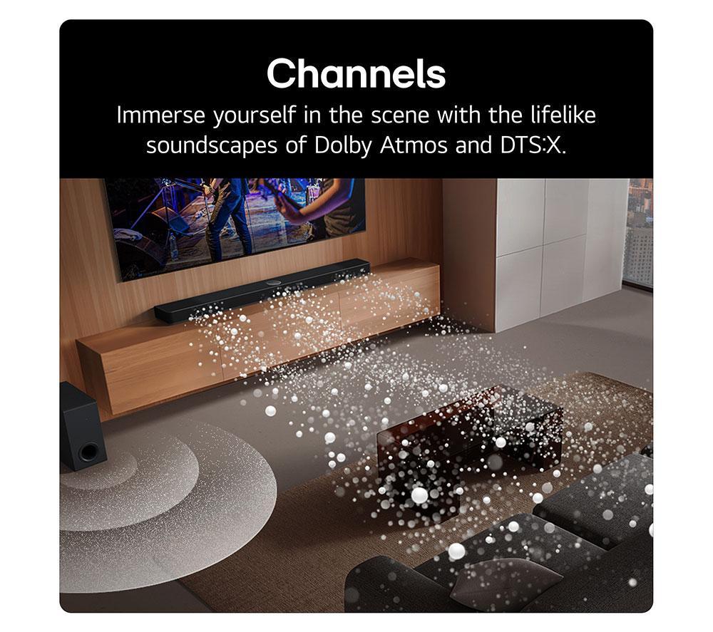 LG USG10TY 3.1 Wireless Sound Bar with Dolby Atmos