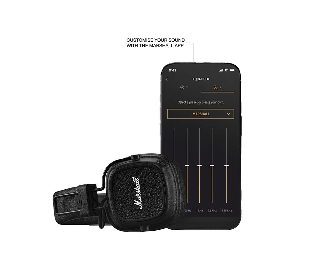 MARSHALL Major V Wireless Bluetooth Headphones - Black