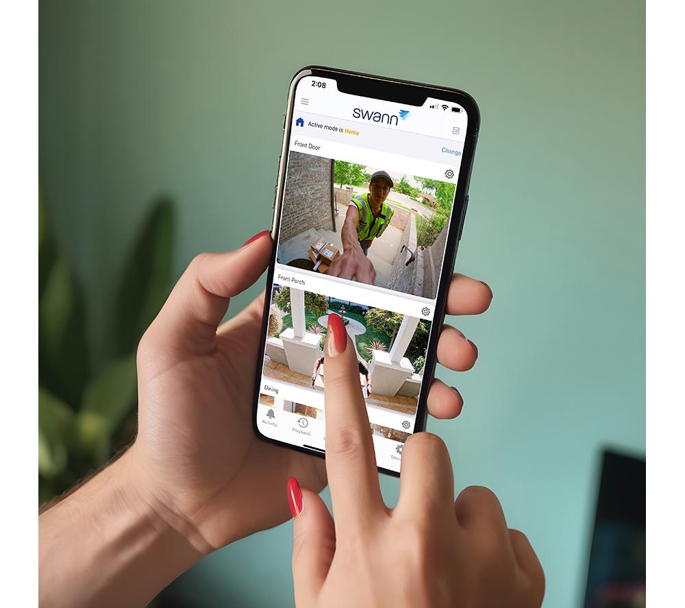 SWANN SwannBuddy4K Video Doorbell and Chime - Wired / Battery