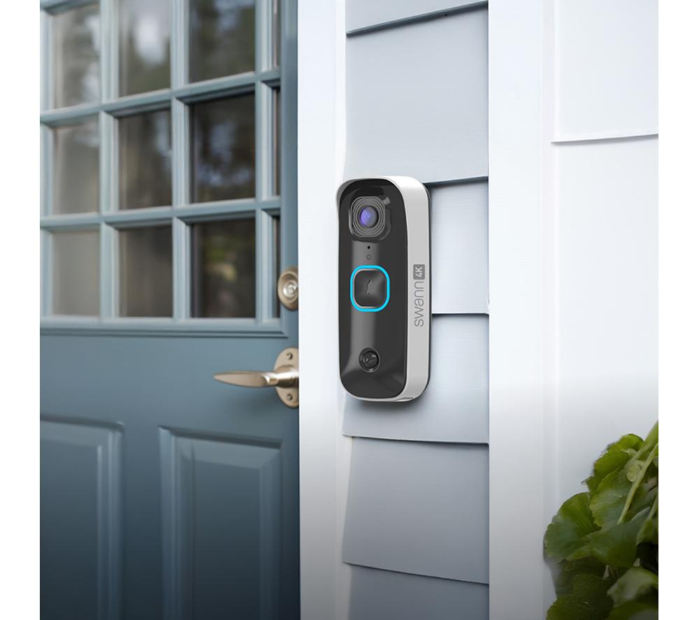 SWANN SwannBuddy4K Video Doorbell and Chime - Wired / Battery