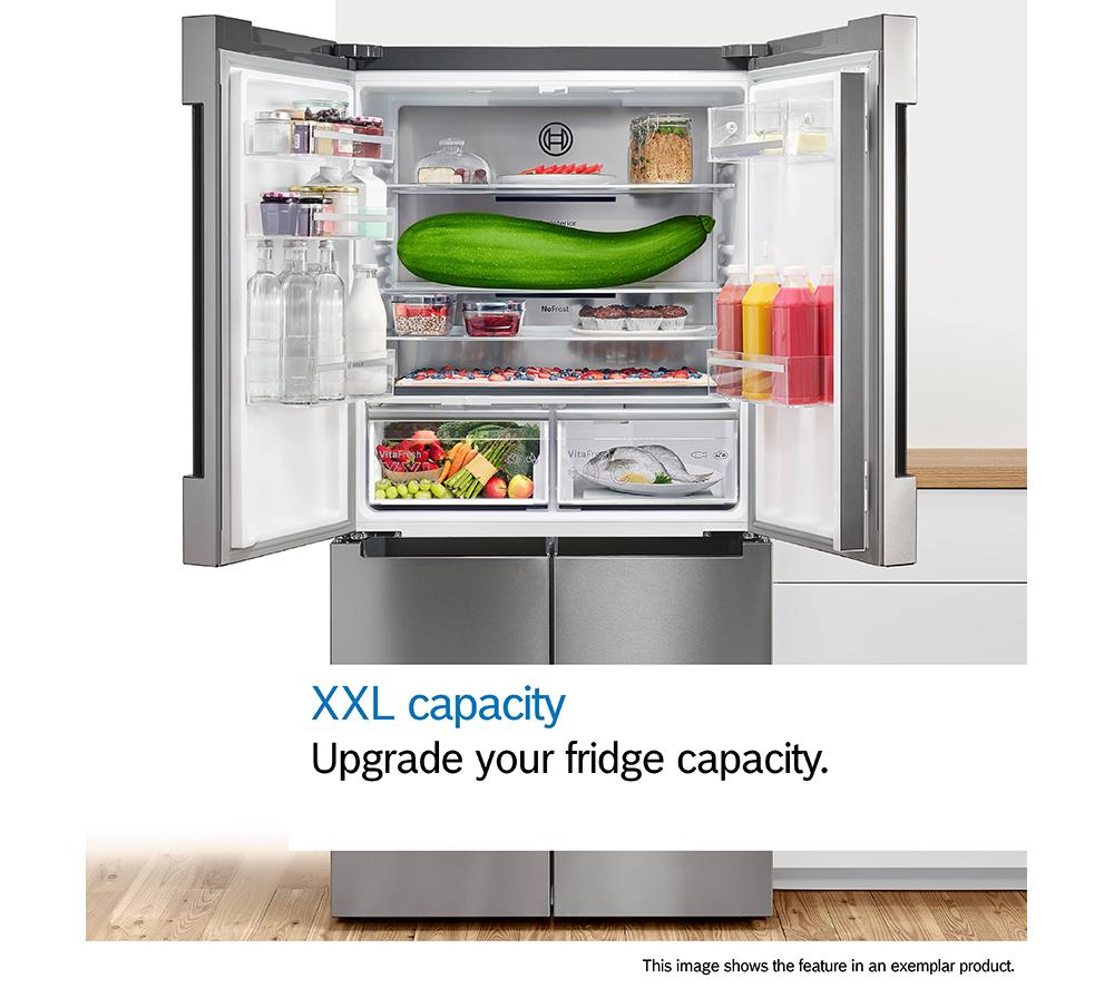 BOSCH Series 6 KFI96APEAG Fridge Freezer - Stainless Steel