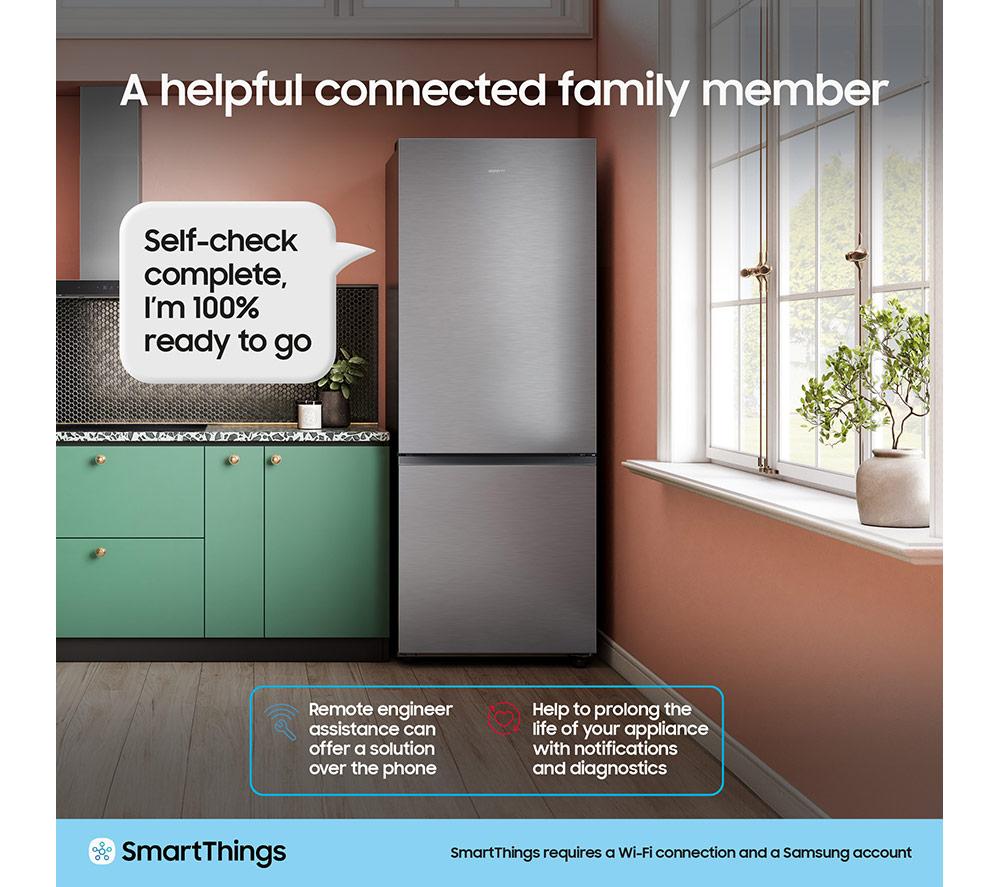 SAMSUNG SpaceMax RB53DG706AS9EU Frigorífico y Congelador Inteligente 70/30 - Plata
