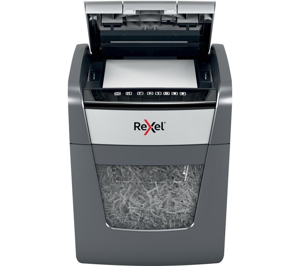 REXEL Optimum AutoFeed+ 50X Cross Cut Paper Shredder