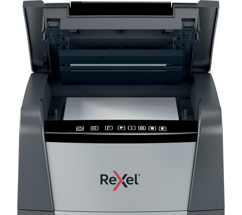 REXEL Optimum AutoFeed+ 50X Cross Cut Paper Shredder