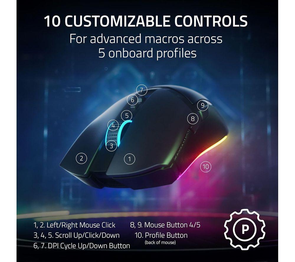 RAZER Cobra Pro RGB Wireless Optical Gaming Mouse