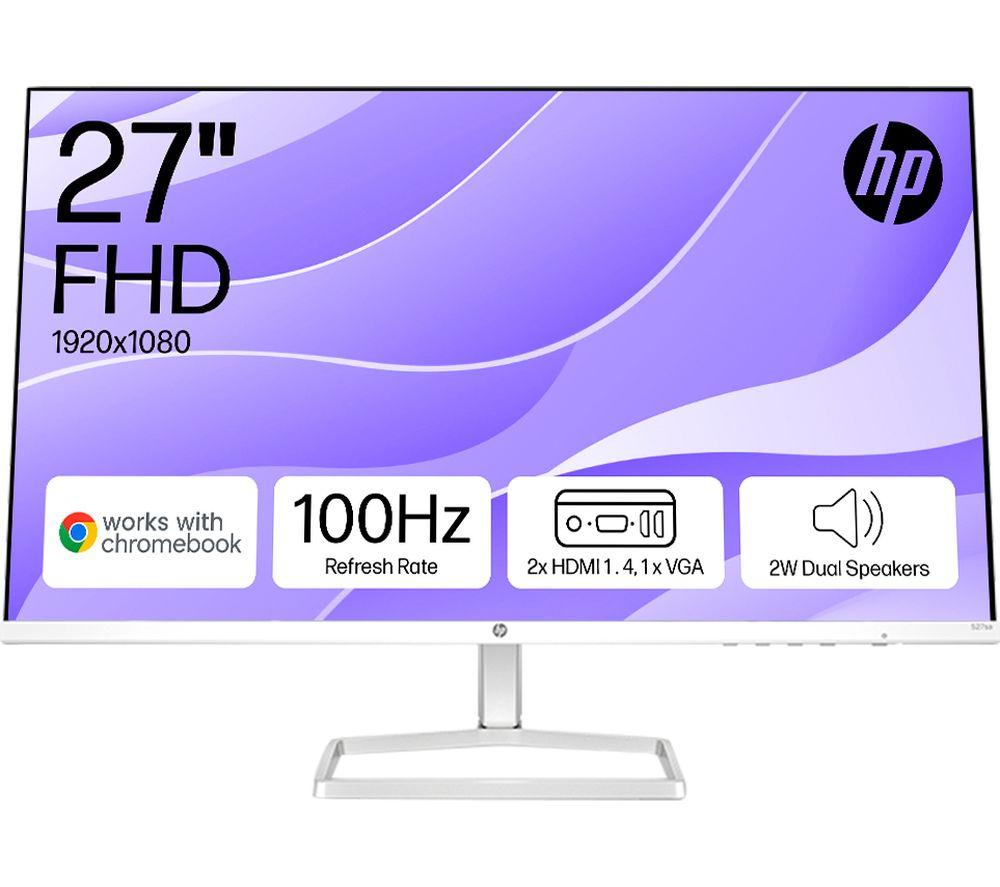 HP Series 5 527sa Full HD 27" IPS LCD Monitor - White
