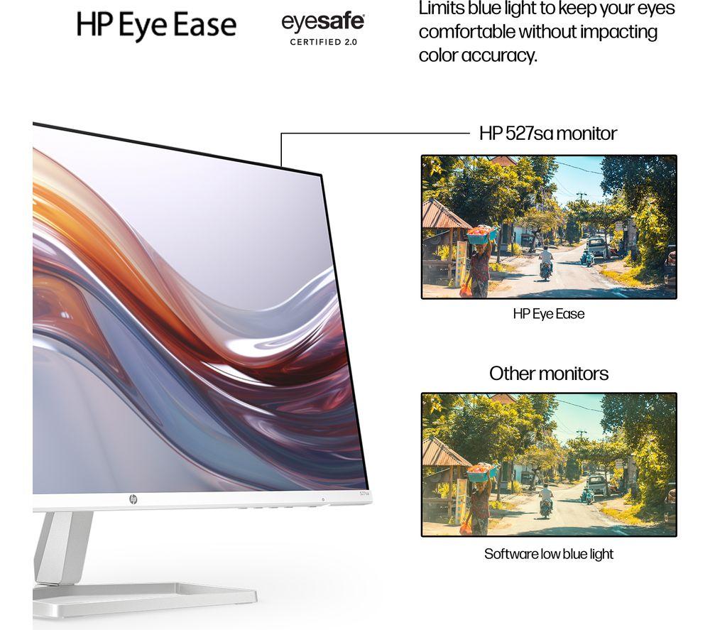 HP Series 5 527sa Full HD 27" IPS LCD Monitor - White