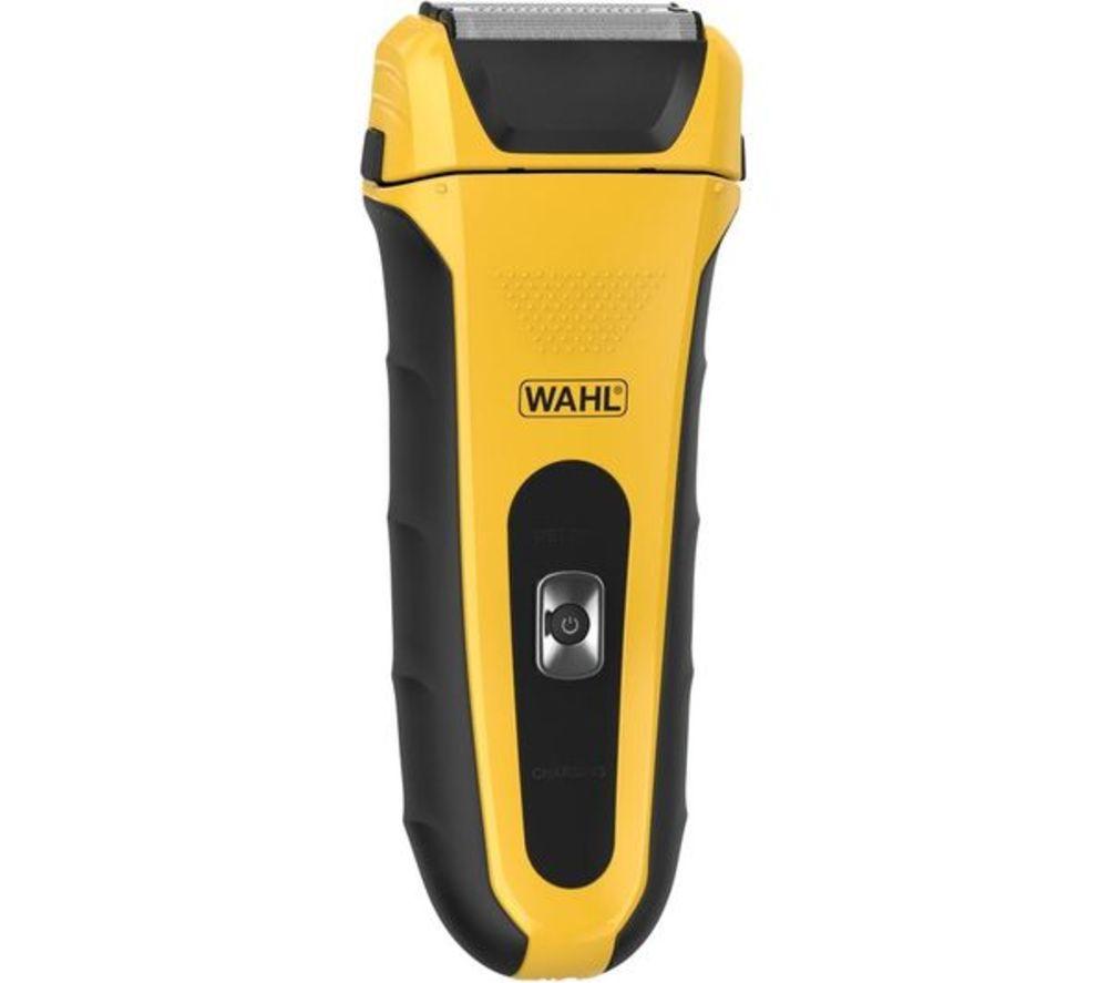 WAHL Lifeproof Wet & Dry Foil Shaver - Black & Yellow