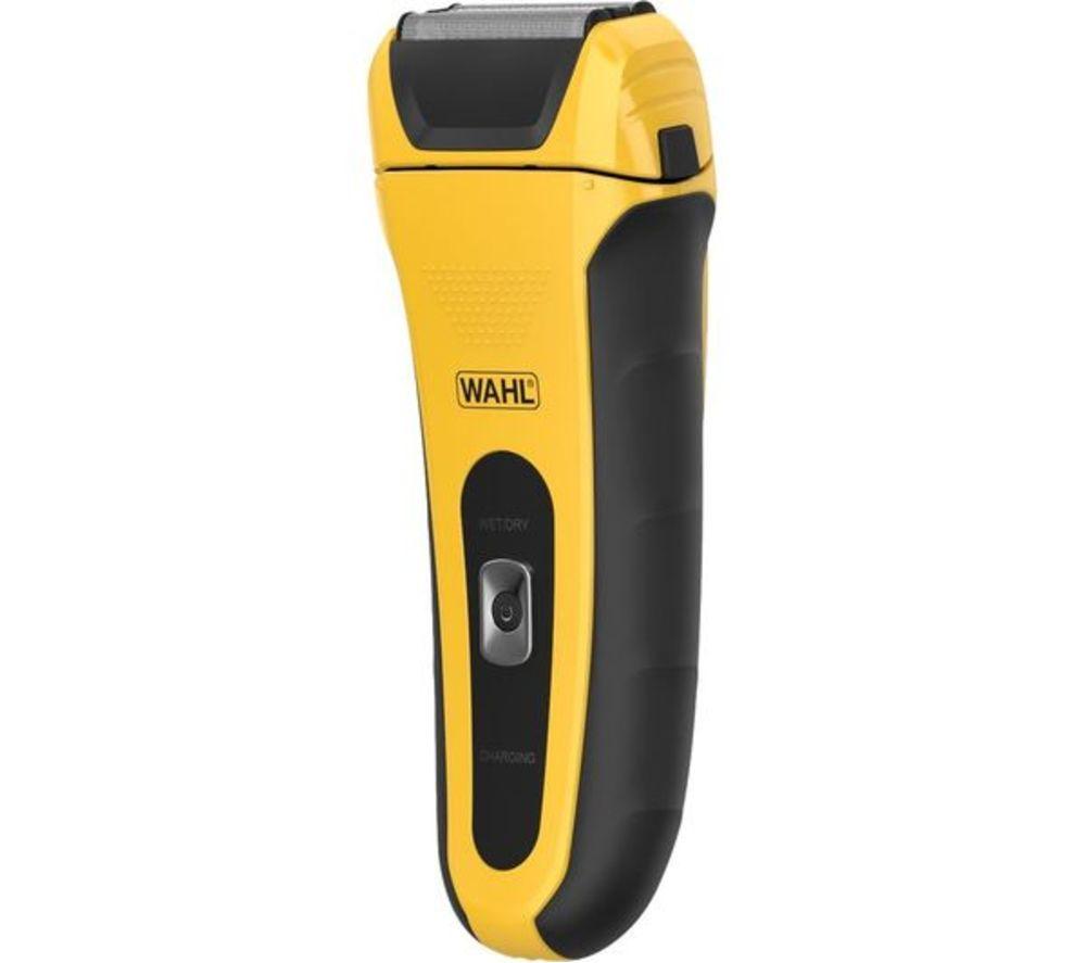 WAHL Lifeproof Wet & Dry Foil Shaver - Black & Yellow