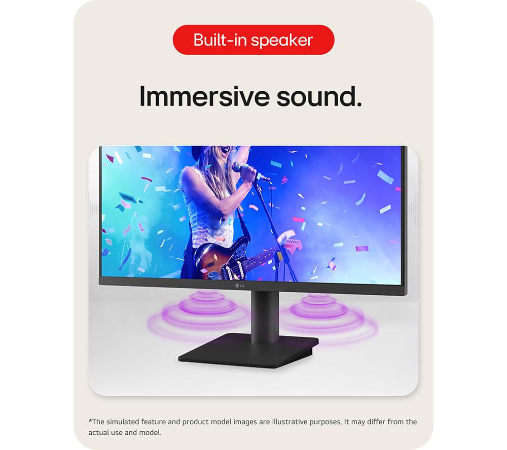 Monitor IPS LCD de 24" Full HD LG 24MS550-B.AEK - Negro