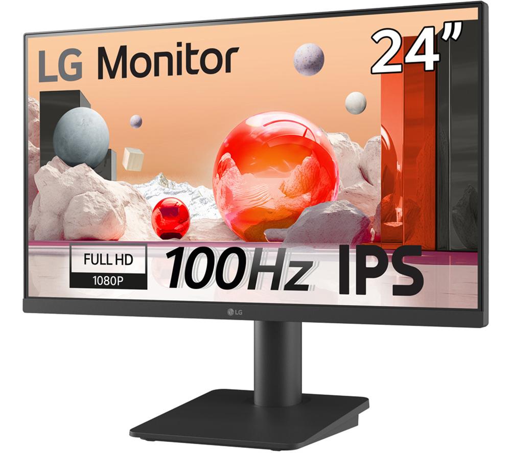 Monitor IPS LCD de 24" Full HD LG 24MS550-B.AEK - Negro