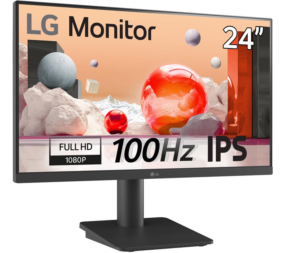 Monitor IPS LCD de 24" Full HD LG 24MS550-B.AEK - Negro
