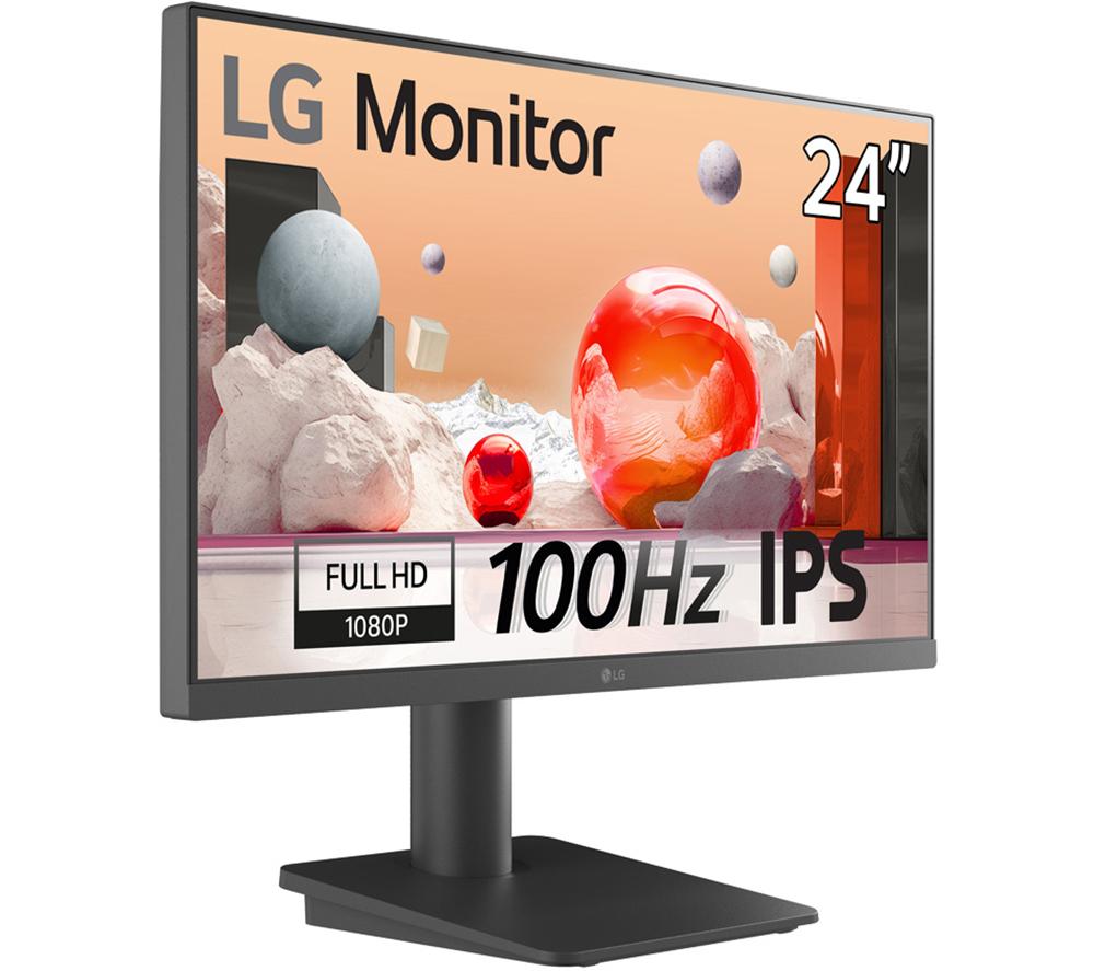 Monitor IPS LCD de 24" Full HD LG 24MS550-B.AEK - Negro