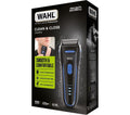 WAHL Clean & Close Wet & Dry Stubble Foil Shaver - Black & Blue
