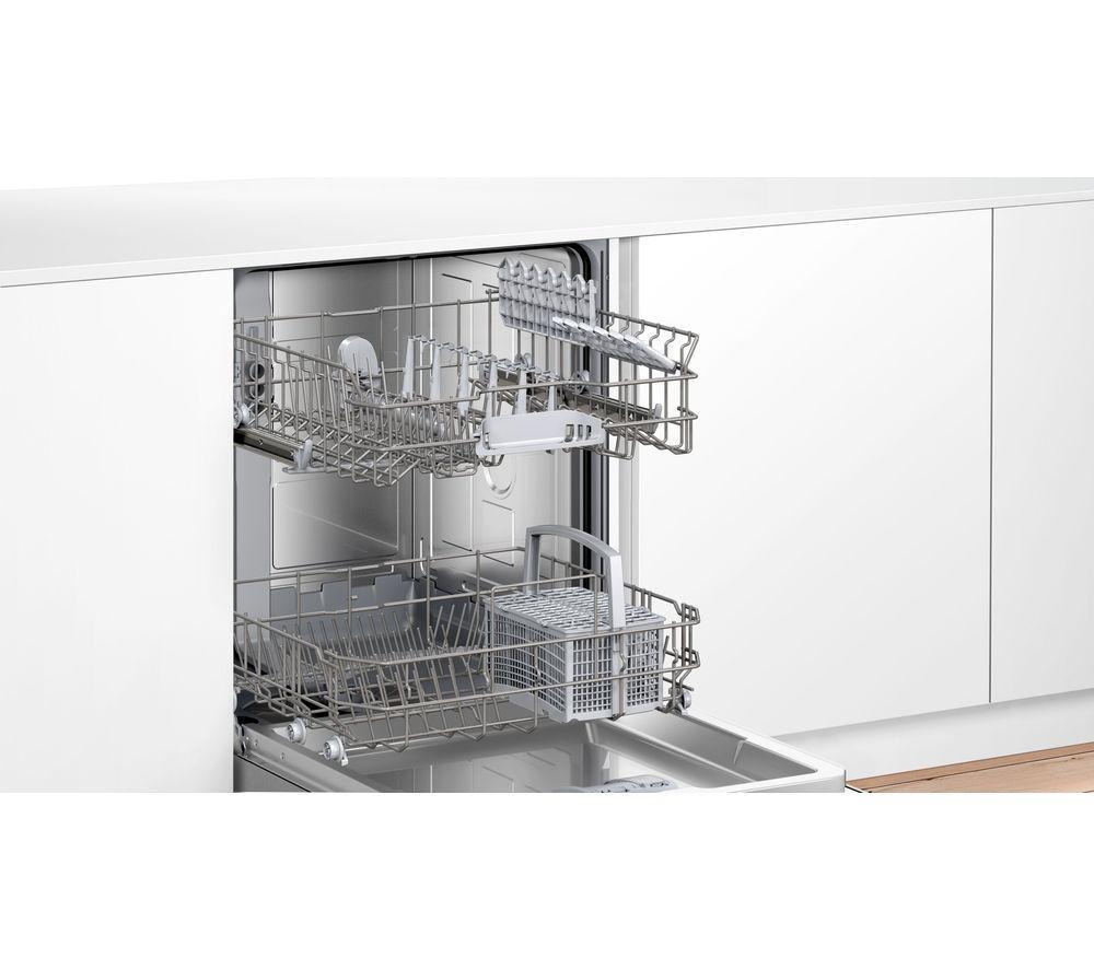 Lavavajillas totalmente integrado Bosch Serie 2 SMV2HTX02G de tamaño completo con Wi-Fi