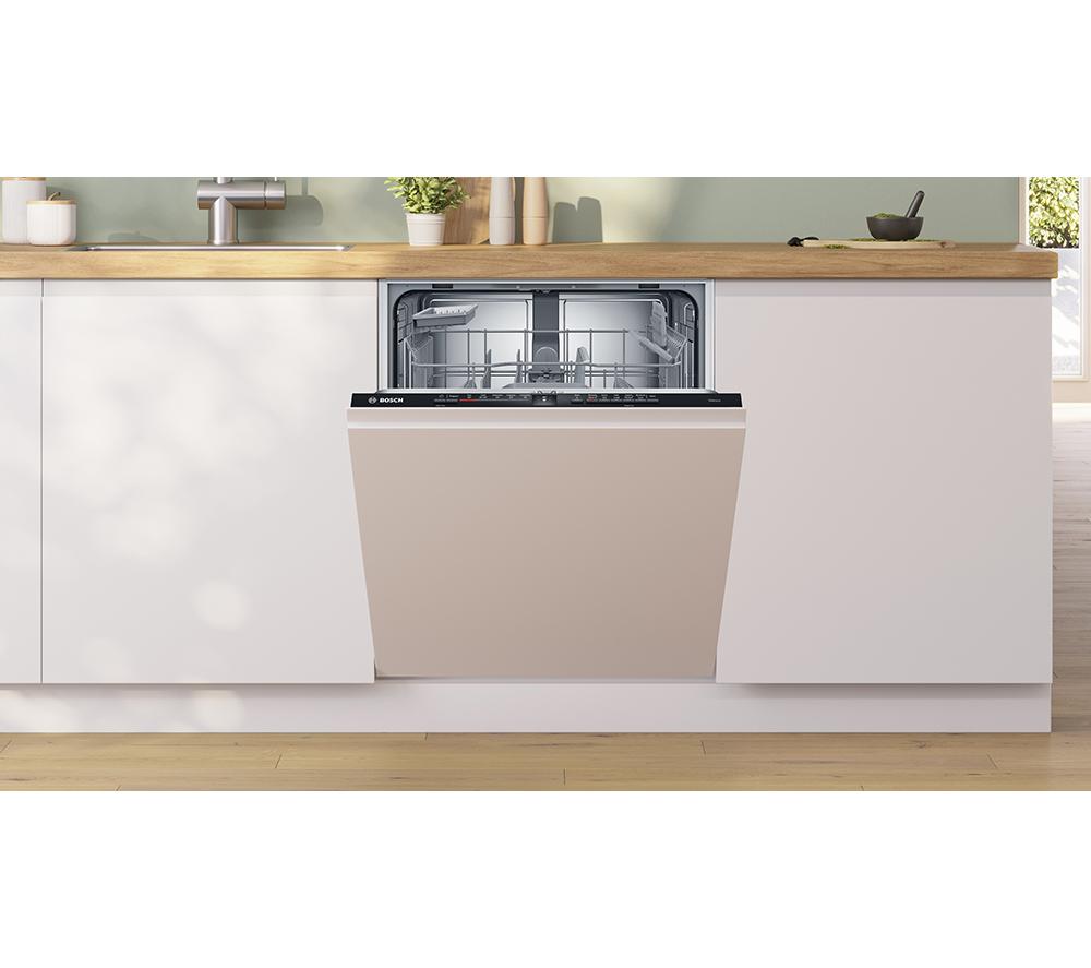 Lavavajillas totalmente integrado Bosch Serie 2 SMV2HTX02G de tamaño completo con Wi-Fi